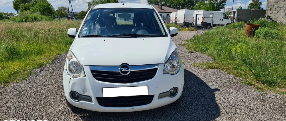 Opel Agila cena 6800 przebieg: 128000, rok produkcji 2014 z Jarocin małe 352